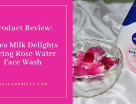 Nivea Milk Delights Caring Rose Water Face Wash