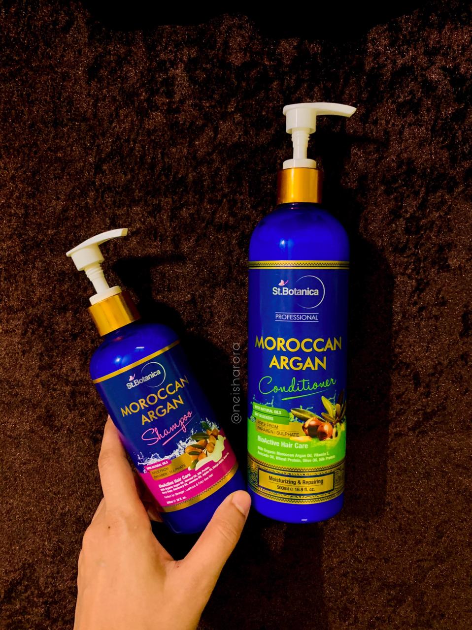  Moroccan Argan Shampoo and Conditioner | Product Review