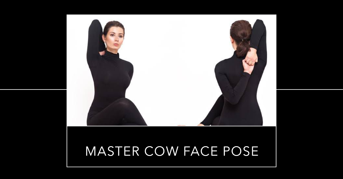 Premium AI Image | Fit woman practicing the standing cow face yoga pose  outdoors