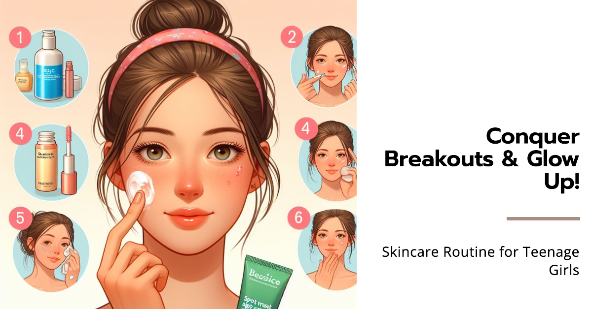 skincare routine for teenage girls
