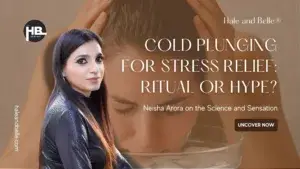 cold plunging for stress relief
